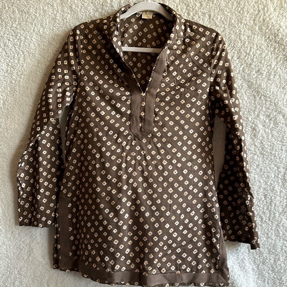 Michael Kors woman’s blouse BrownSize Medium